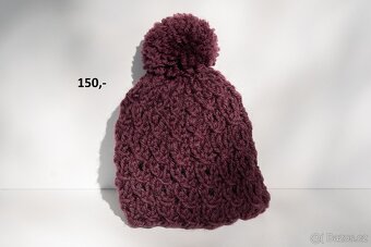 Čepičky na newborn focení - 6