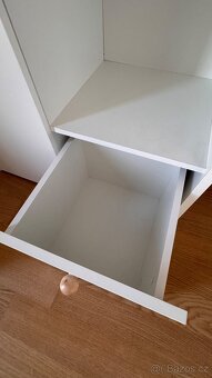 KOMODA JEDNODVEŘOVÁ BÍLÁ/BUK FJORD ELMO 10 - 6