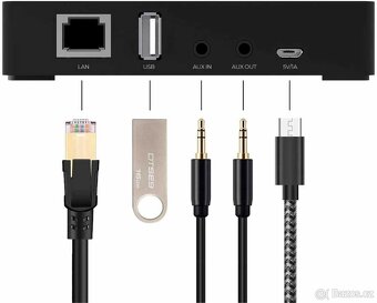 Arylic S10 WiFi Music Streamer / audio přijímač - 6