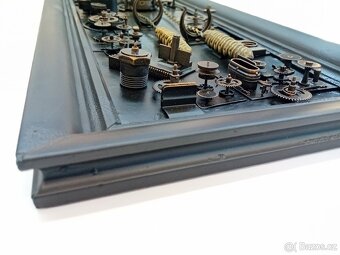 STEAMPUNK RECYCLE ART - KOMETA - 6