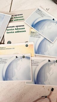 Škoda servisní knížky, návody k obsluze, - 6
