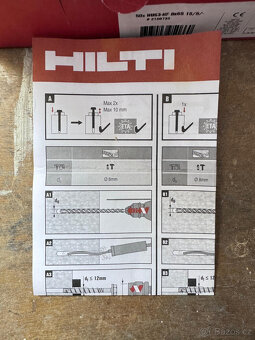 Šrouby upevňovací do betonu/zdi HILTI - 6