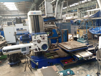 TOS horizontální vyvrtávačka W 100 A - 6