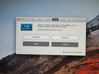 iMac 21,5", 4GB, 500GB SSD + 500GB disk, 2009 - 6