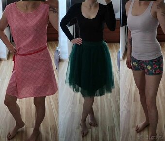 Set balík dámského dívčího oblečení vel. S/M 44ks - 6