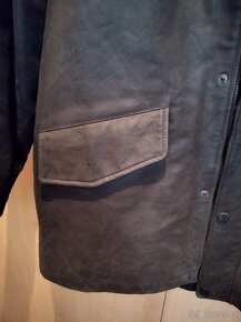 Kožená bunda velikosti , s , - 6