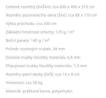 Párty stan - 6