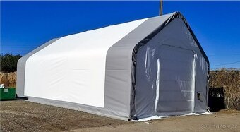 Plachtová hala 6,1 x 12,2m / plachty 900g - 6