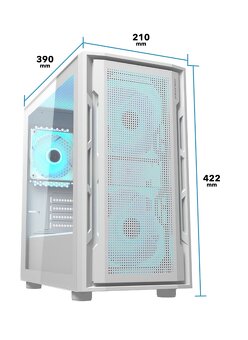 Herní počítač Alza GameBox Uniface Mini – jako nový, v záruc - 6