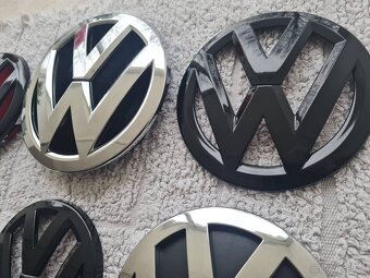Farebné a chrómové znaky / emblémy / logo na VOLKSWAGEN - 6