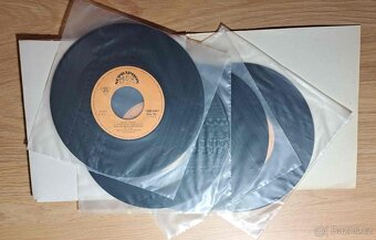 prodám malé gramofonové desky typu SINGL - 6