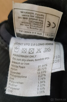 Chrániče kolen POC JOINT VPD 2.0 LONG KNEE -Uranium Black, L - 6