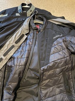 Textilní bunda MODEKA Aft Air černo/šedá M - 6