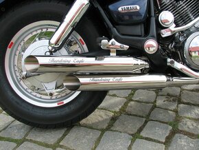 Yamaha Virago Laděné celonerezové výfuky NOVÉ - 6