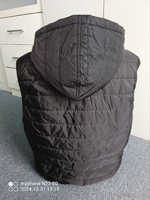 Vesta s kapucí černá vel."XL" - 6