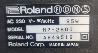 DIGITÁLNÍ PIANO ROLAND HP-2800 - 6