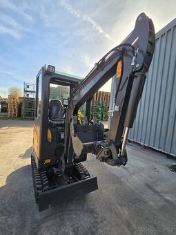 Bagr TW16A, minibagr 1.6t, KUBOTA - 3 válce - 6