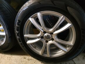 Alu kola Hyundai Santa Fe 5x114,3 r18 Originál,pneu6mm TPMS - 6