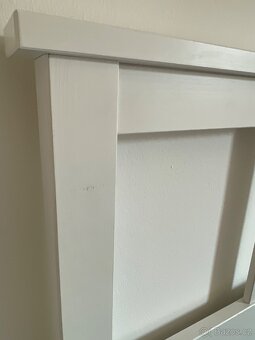 Hemnes postel Ikea 180x200 bílá - 6