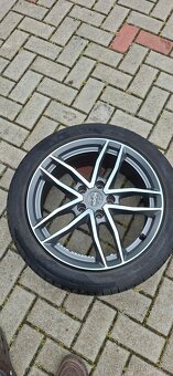Alu kola 17 5x112 s pneu 225/45/17 - 6