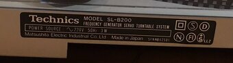 Gramofon Technics SL-B200 (1983) PĚKNÝ STAV - 6