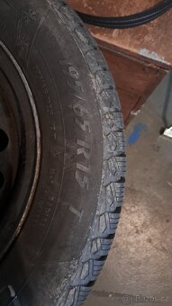 4x pneu s diskem 195/65 R15 - 6
