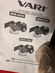 Sekačka bubnová VARI BDR-650V s motorem Honda GSV 190 - 6