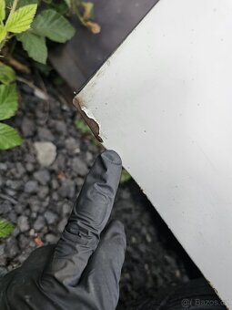 Levé přední dveře VW T5 T5.1 R902 bílé - 6