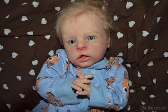 Prodám reborn miminko z originálního kitu Levi - 6