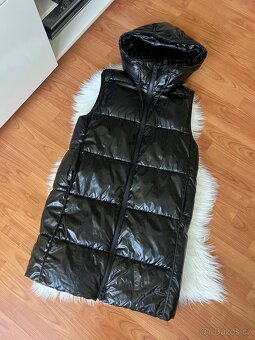 ZARA DÁMSKÁ VESTA DLOUHÁ NA PODZIM- ZIMU VEL.S - 6