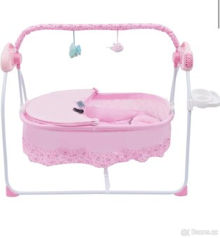 Elektrická dětská postýlka TFCFL 0-18měsíců do25kg - 6