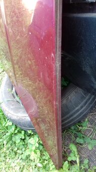 Škoda Octavia 1 přední kapota maska hot chilli 9885 - 6