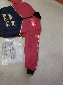 Red Bull EXTREME, větru odolná,banlněná bunda na zip. - 6