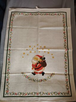 Utěrky vánoční retro - 6