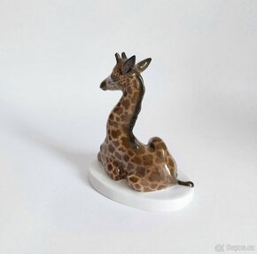 Starožitná porcelánová figurka žirafy - ROSENTHAL - 6