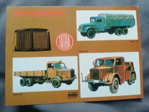 Pohlednice HOBBY, TATRA, motocykly ČZ, poptávám tuto - 6