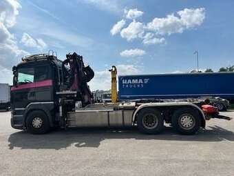 Scania R 580 - 6x2 – JNK-Palfinger + HR-Palfinger Epsilon - 6