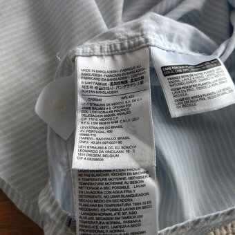 Levis parádní málo nošená košile vel L - 6