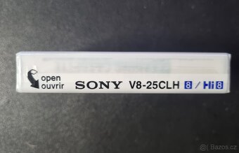 Videokazety Sony Video 8, 90 min, NOVÉ - 6