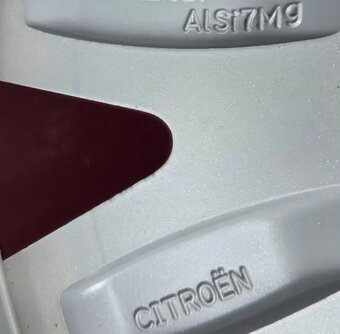 17"-HEZKÁ ZIMNÍ OBUTÁ ALU KOLA 5x108 CITROEN C5 X - 6