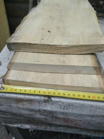 lipová prkna síla 25mm, vhodné na podložky pod trofeje, - 6