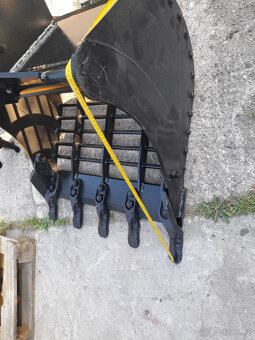 Roštová lopata- třídící lžíci upínaní lenhoff MS 03 š.80cm - 6