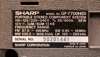 SHARP GF 7700 - 6