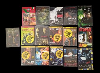 DVD filmy dokumenty, horory, akční, thriller, sci-fi - 6