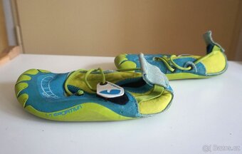 Dětské lezečky zn.La Sportiva GRIPIT vel.32, skvělý stav - 6