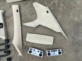 BMW E60 INDIVIDUAL Alcantara šíbrový strop komplet - 6