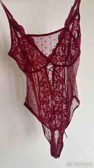 Dámský sexy body s otevřených spodkem vel. XL - 6