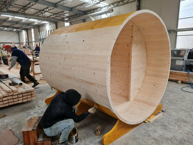 Venkovní finská sauna. - 6