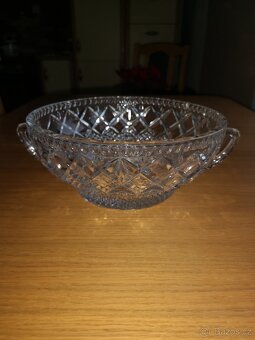 Skleněná mísa - broušená - 1 - 6