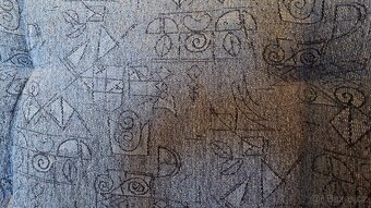 SET 2 křesla a 1 gauč modrá barva - 6